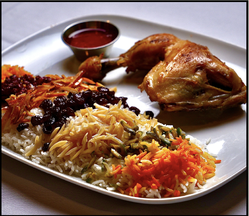 Morasa Rice with Chicken Leg