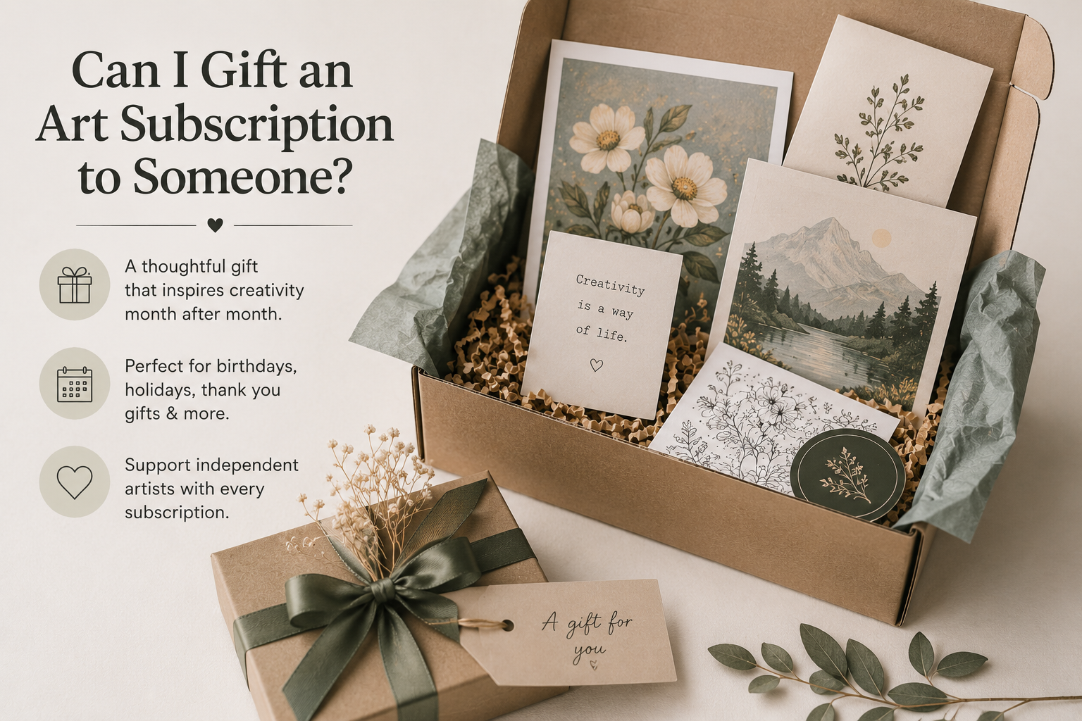 Can I Gift an Art Subscription to Someone?