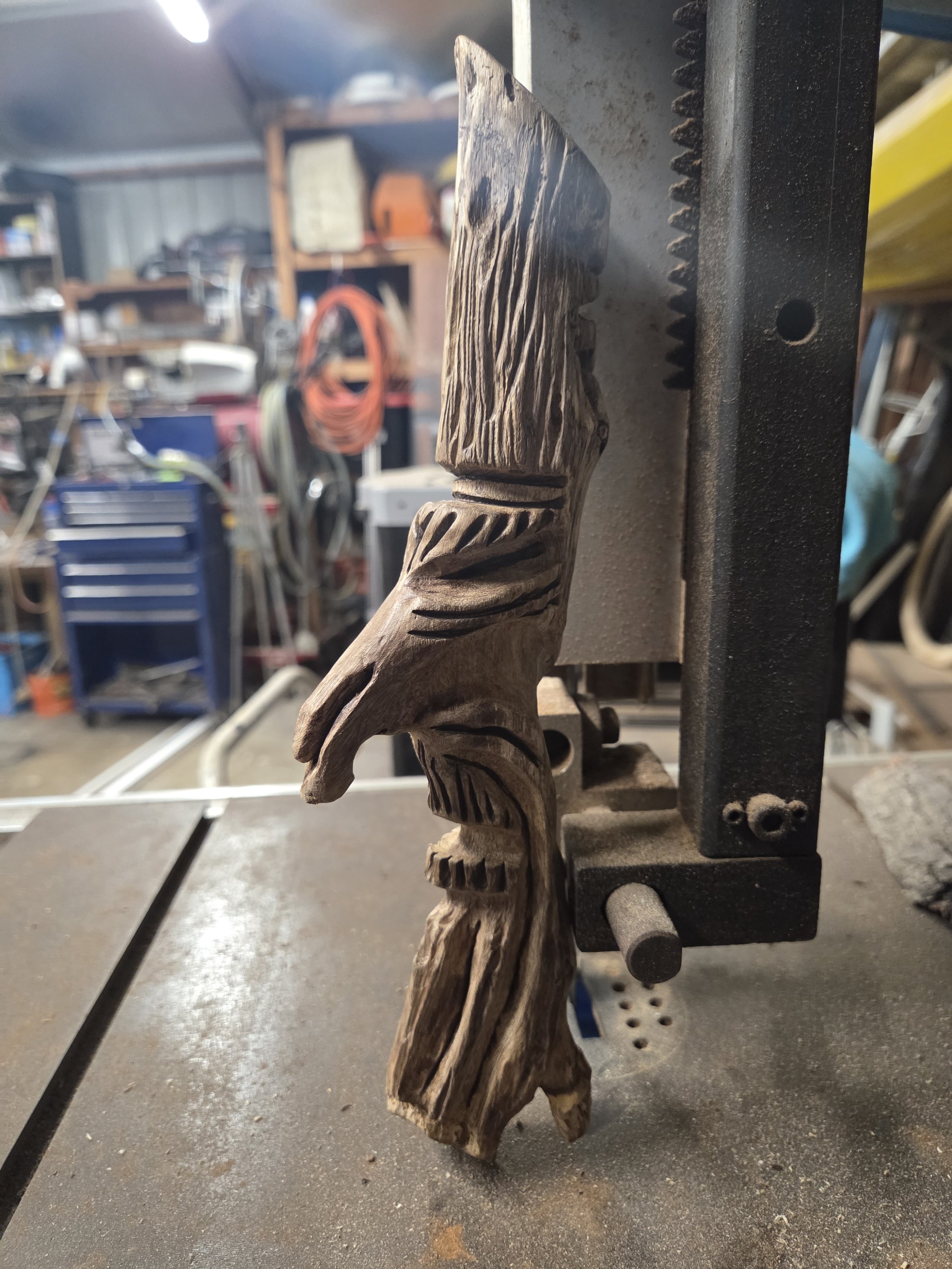 Wood Spirit Carving
