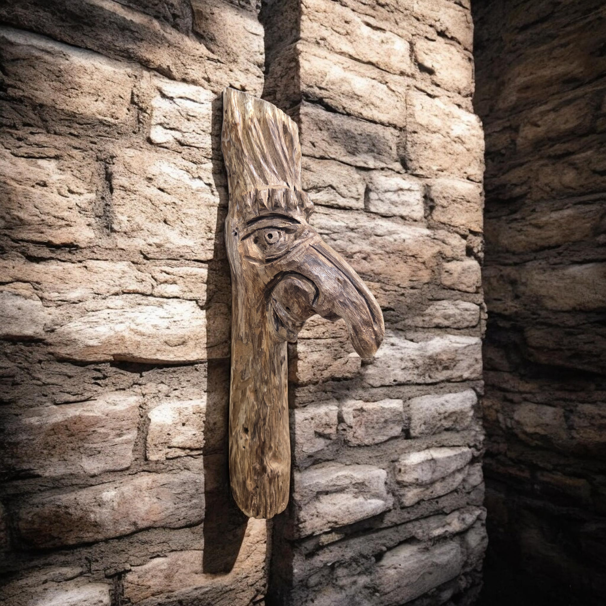 Handcrafted Wood Carving