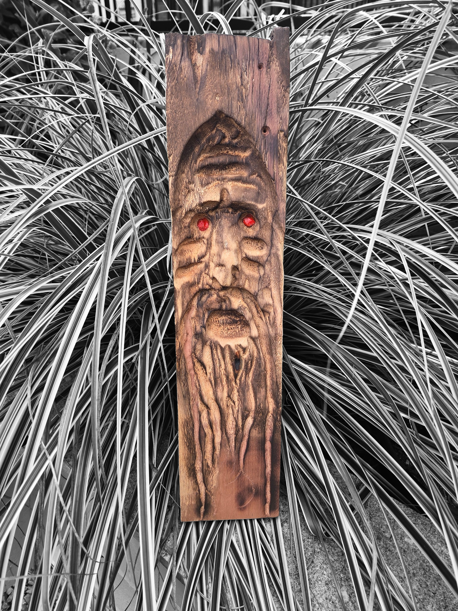 Hand Carved Wood Spirit