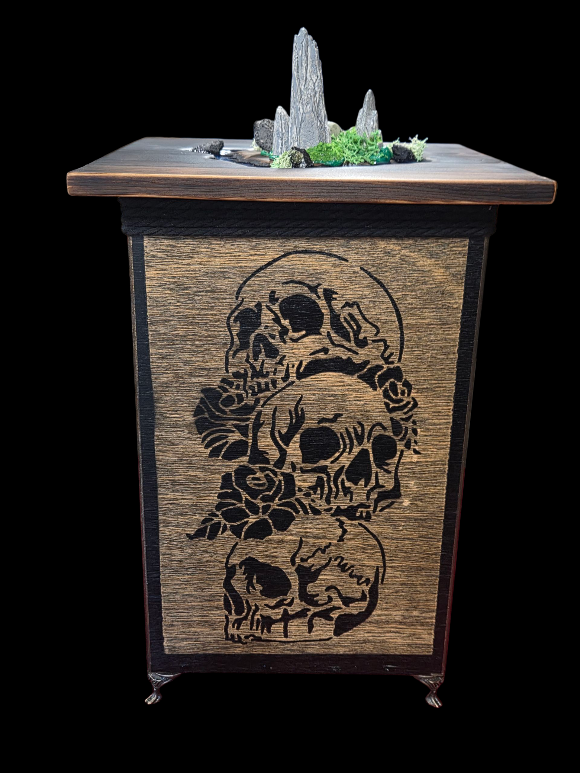 3D Skull Island Storage Box