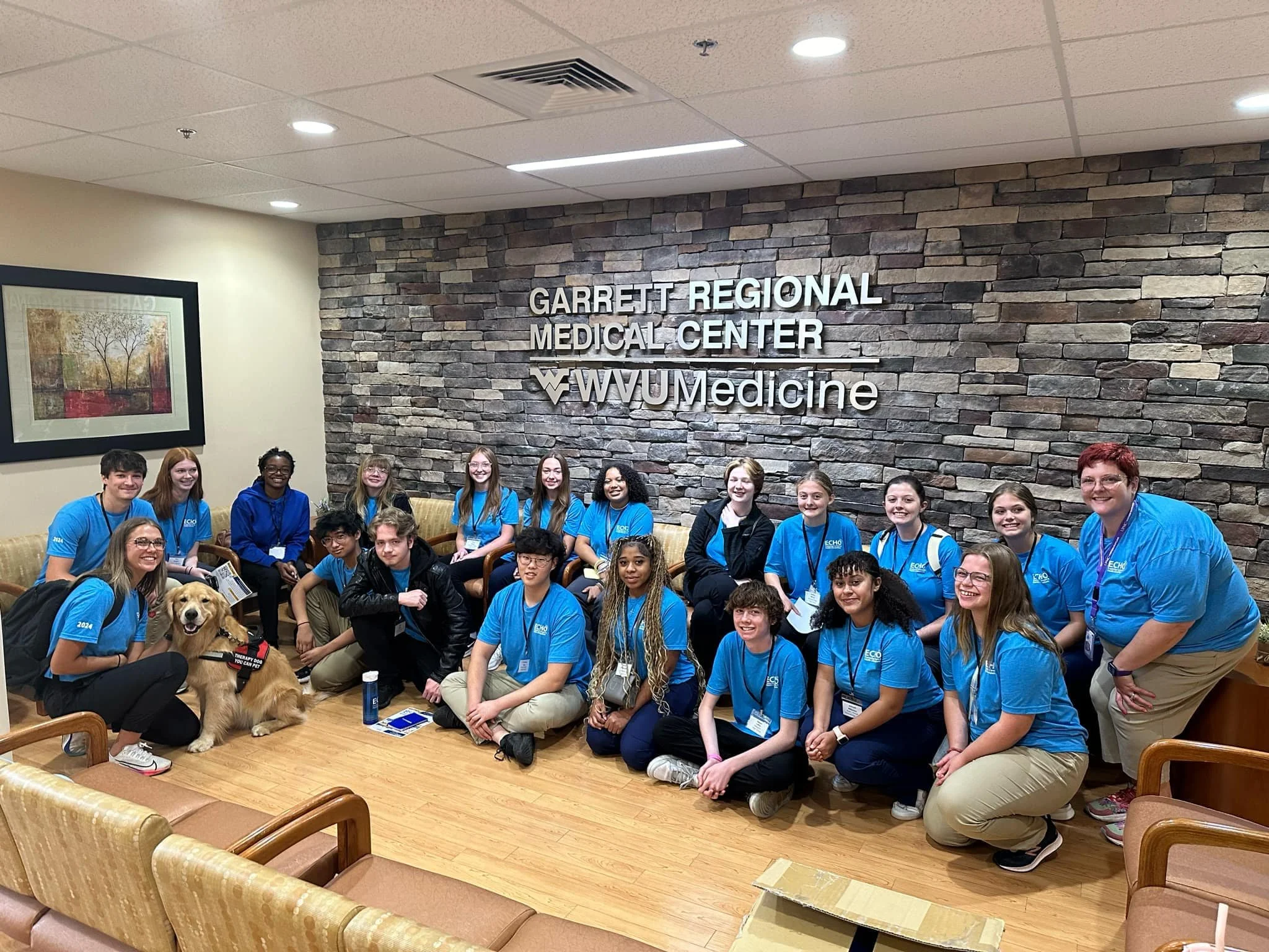 ECHO students at Garrett Regional Medical Center