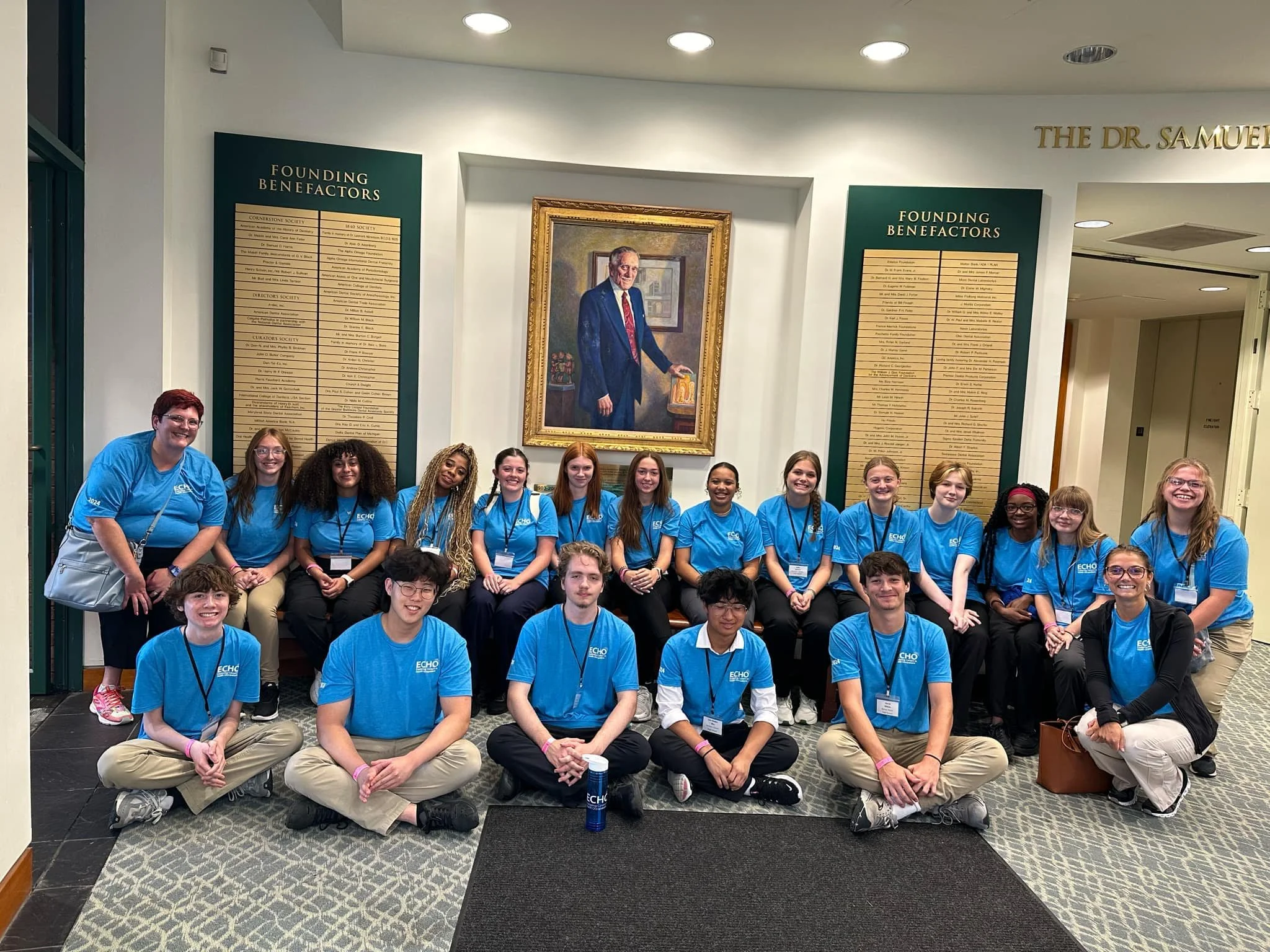 ECHO students group photo