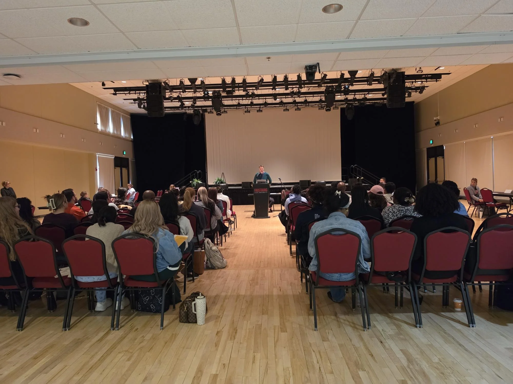 Healing Together presentation at Frostburg State University