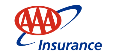 AAA Insurance logo with red AAA circle and blue swoosh.