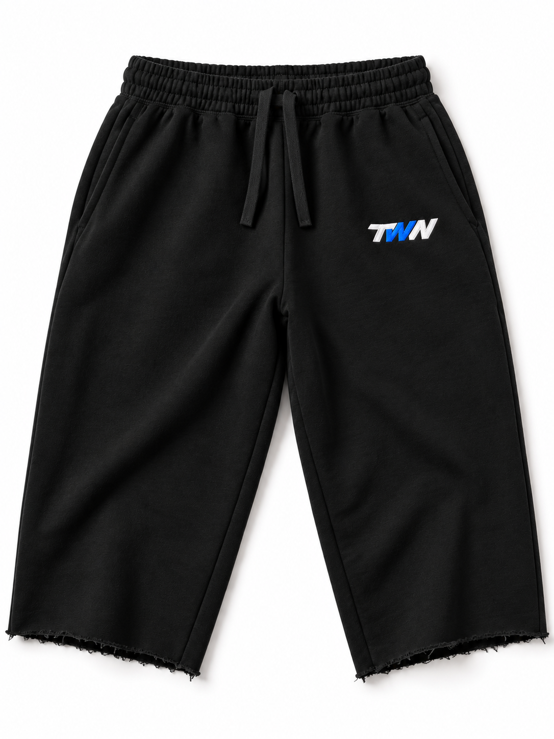 Black TWN Raw-Hem Lounge Pants.png