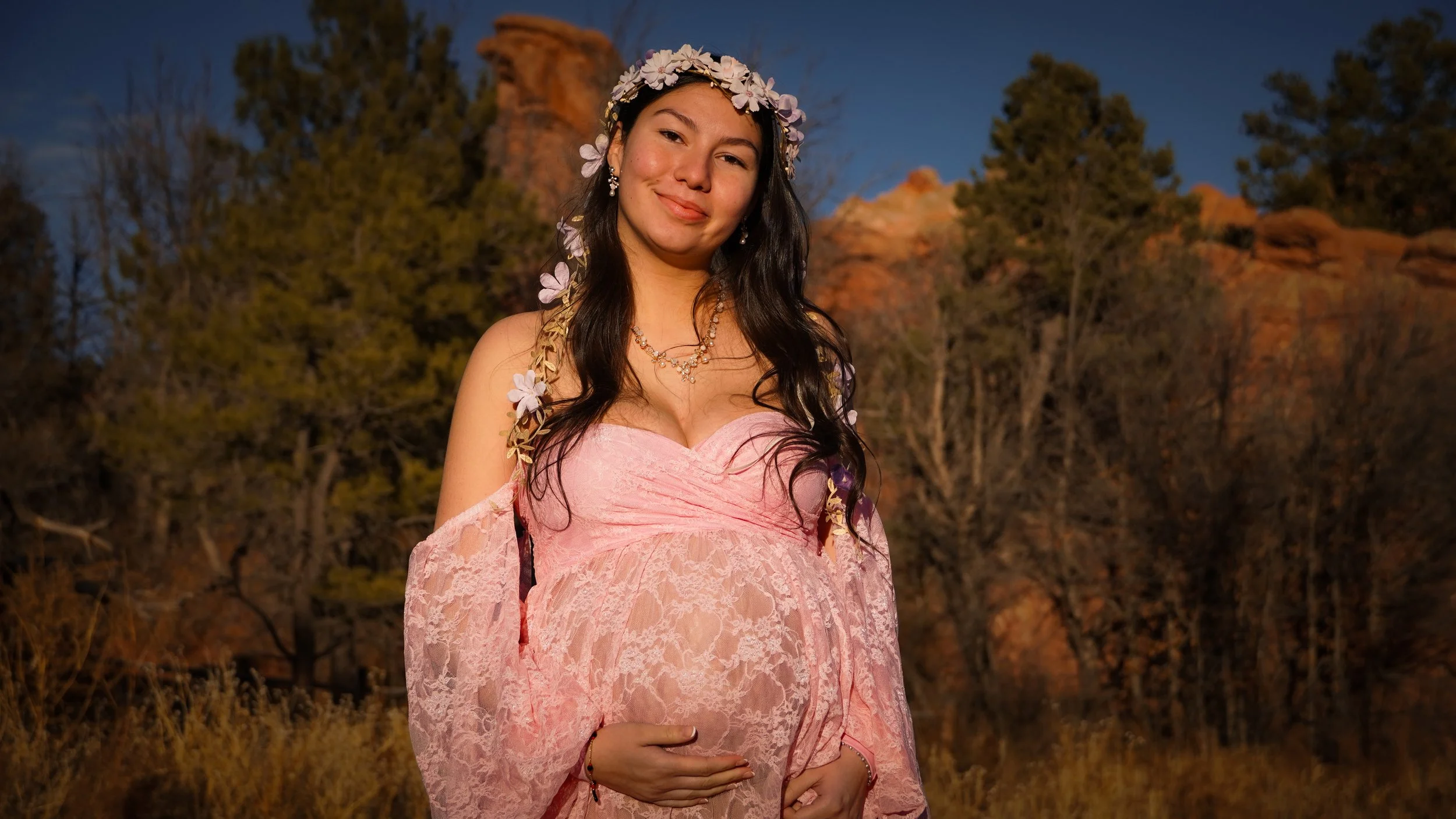 The start of something amazing - a maternity session.