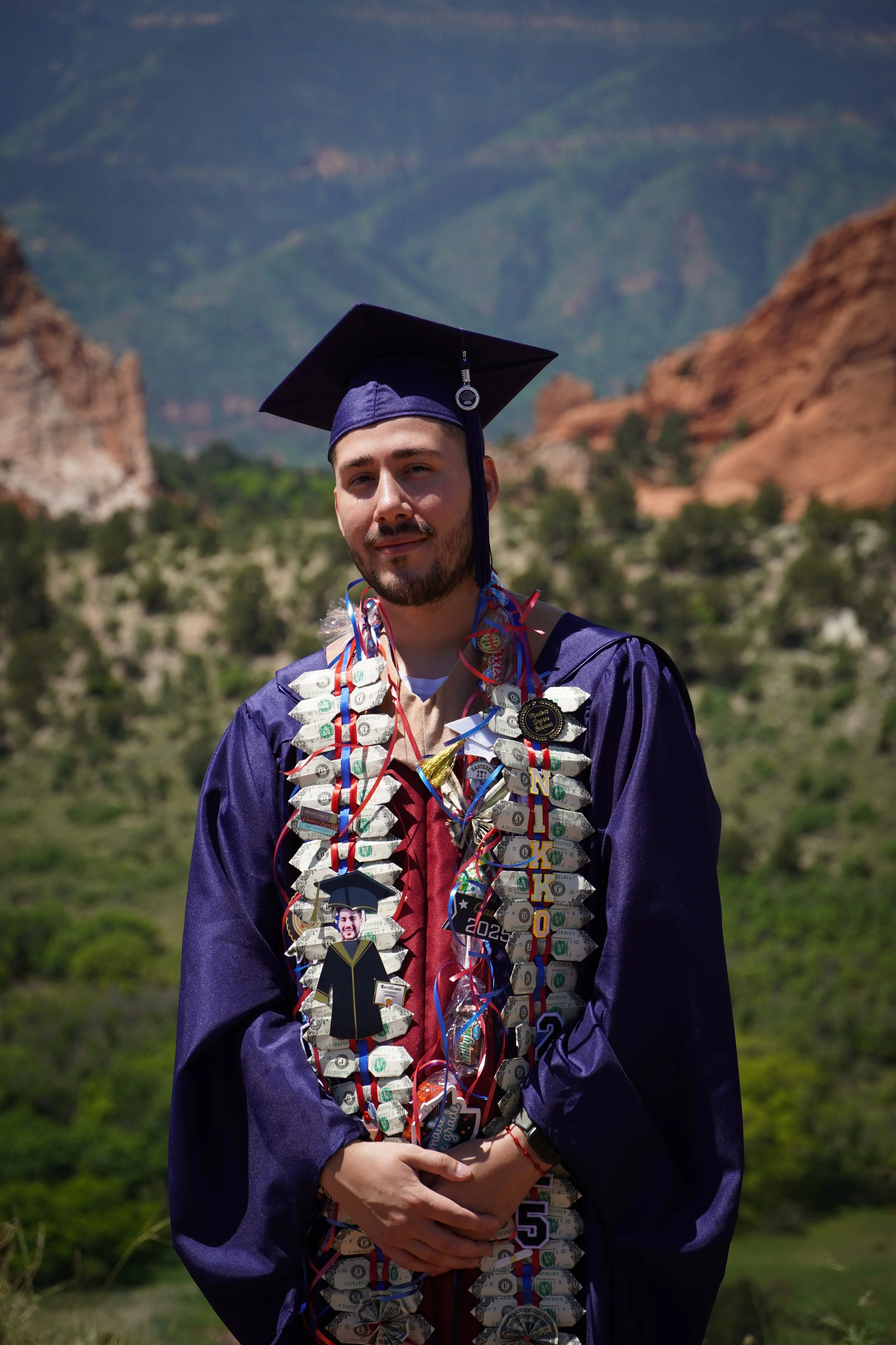 Graduation celebration in Colorado Springs, Colorado.