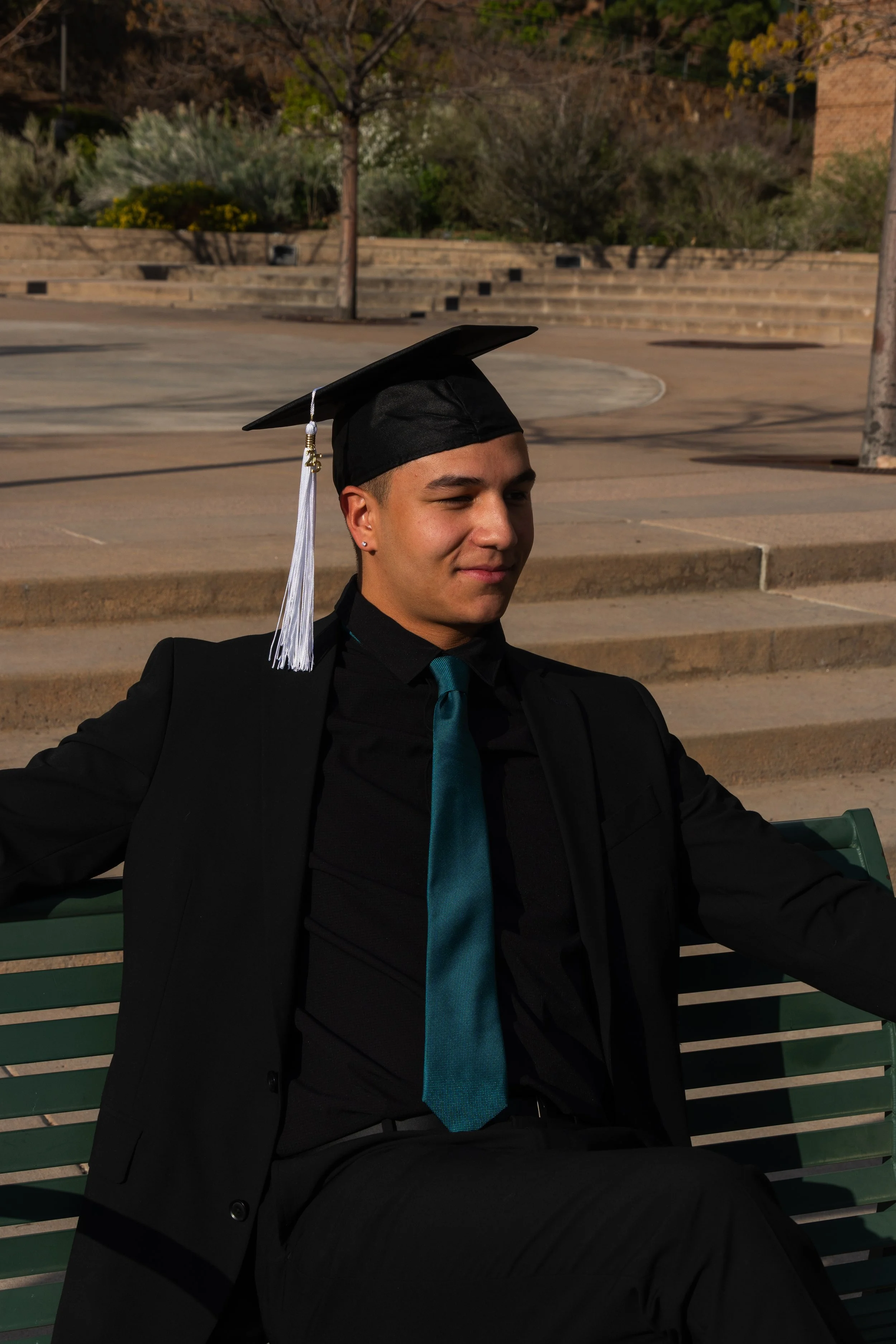 Recent graduate session in Colorado Springs, Colorado.