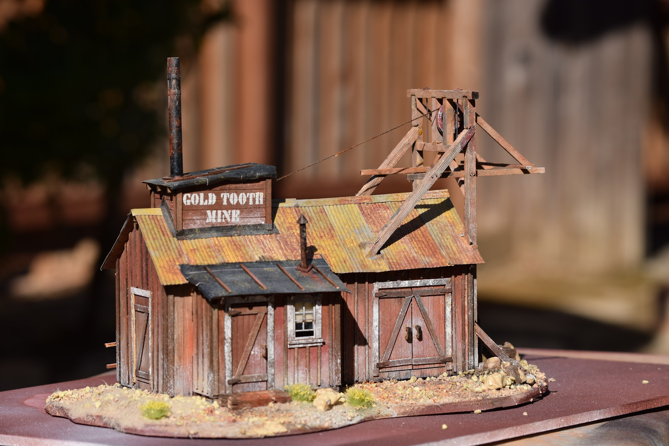 Gold Tooth Mine built by Bruce Hancock