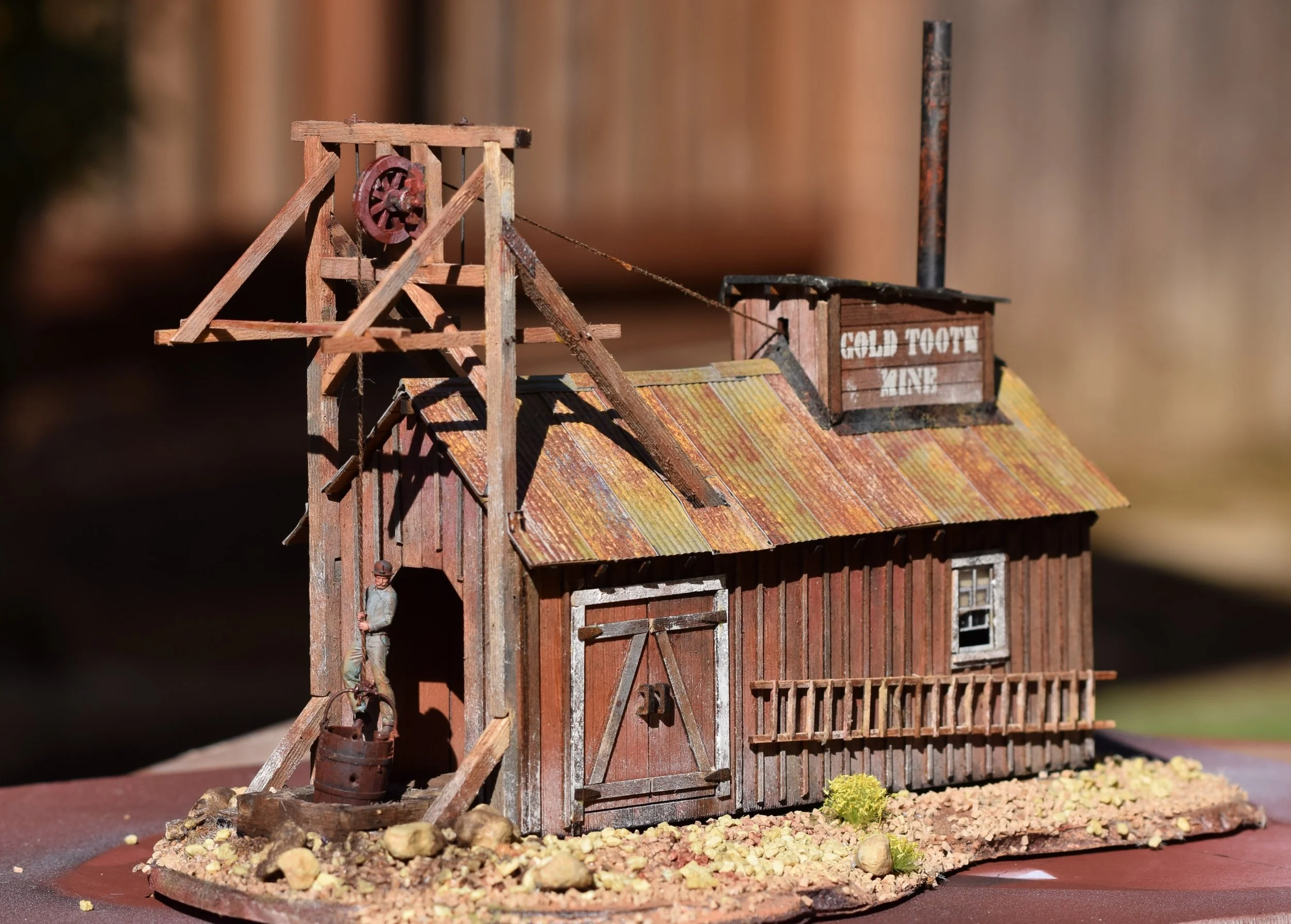 Gold Tooth Mine built by Bruce Hancock