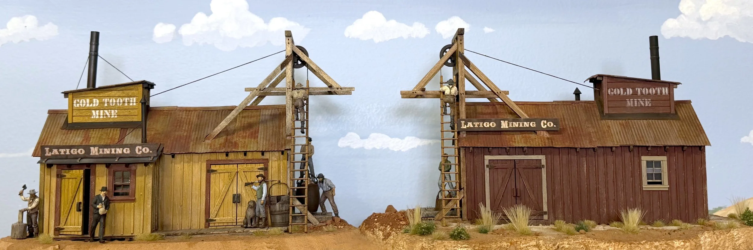 Gold Tooth Mine built by Dave Meek
