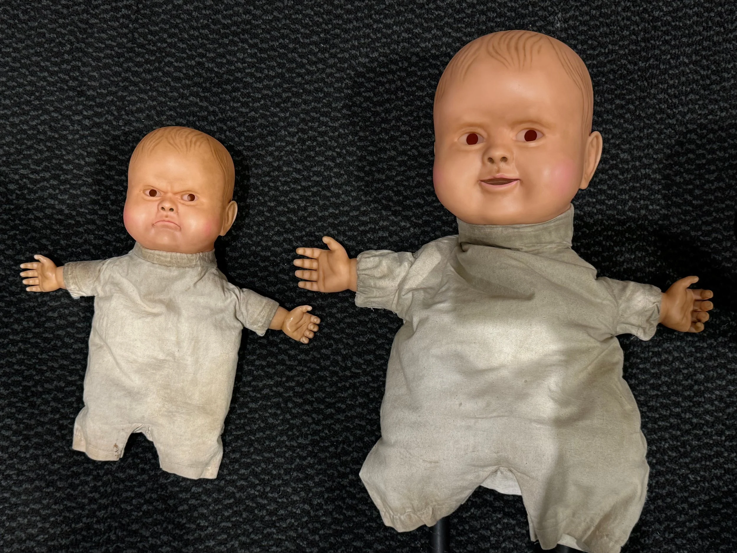 Jenny Pen puppets designed and built by Paul Lewis