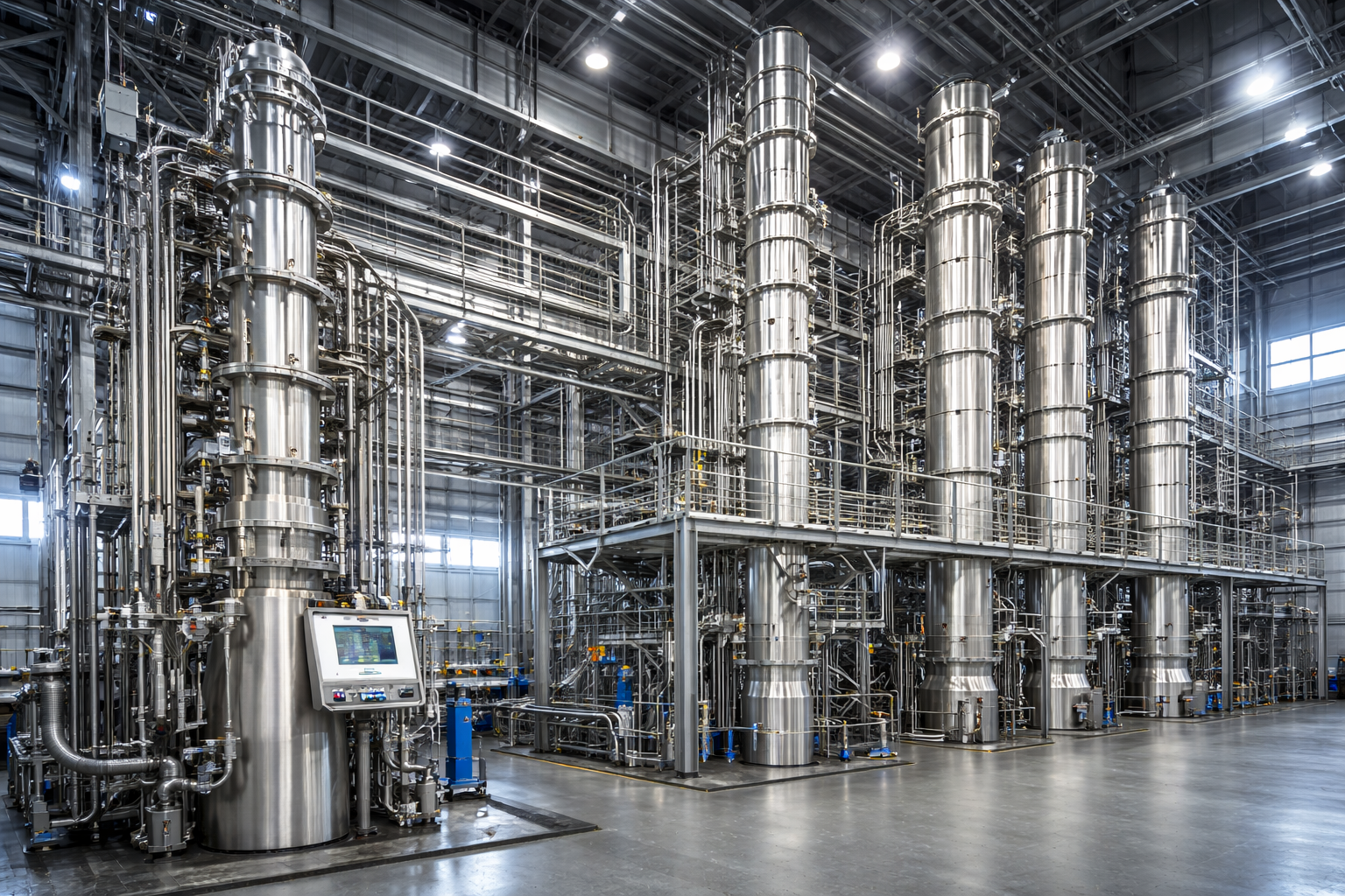 Chemical processing plant