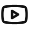YouTube play button icon