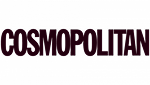Cosmopolitan magazine logo in black text on a white background.