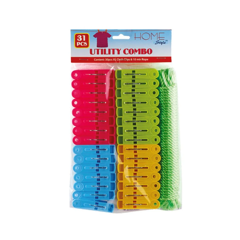 cloth clips with rope combo