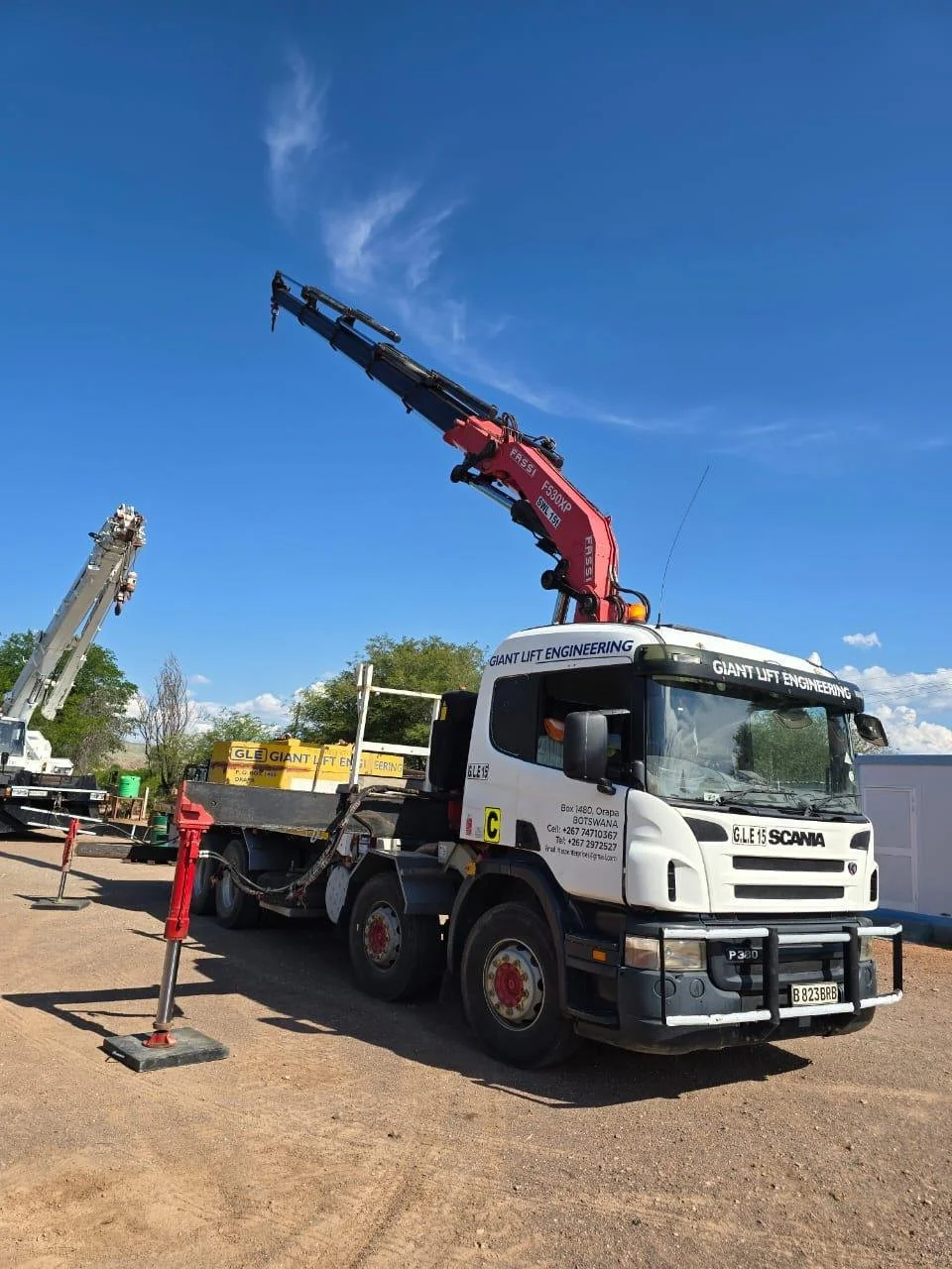 truck mounted crane