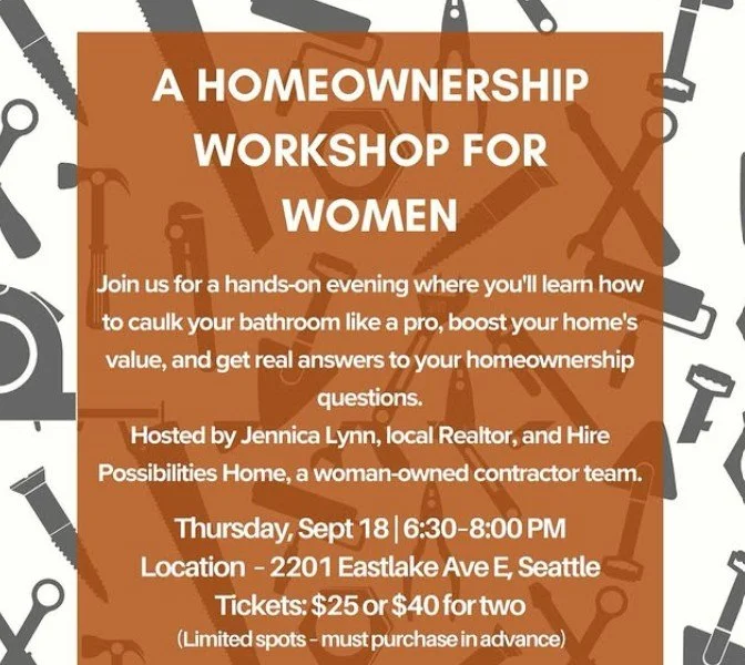Homeownership Doesn't Come with a Manual, So We're Hosting a Workshop!
