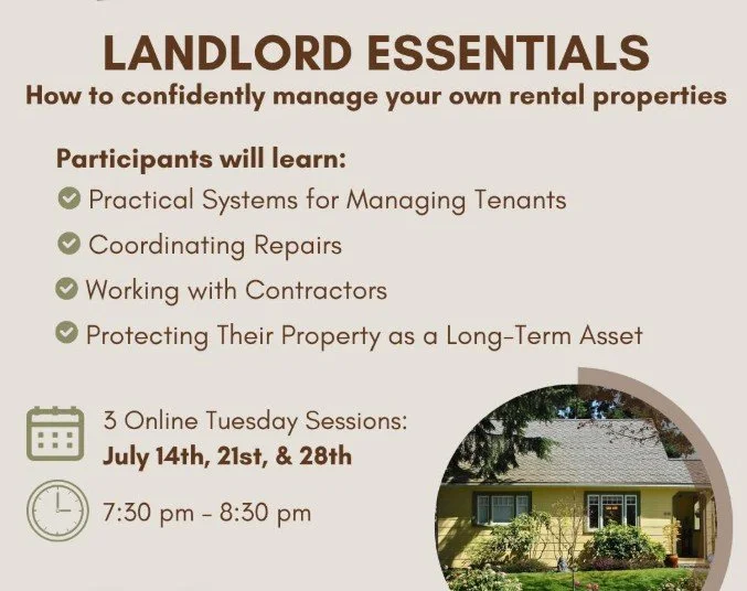 New North Seattle College Online Course: Landlord Essentials for Seattle Homeowners 