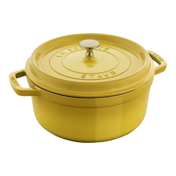 4-qt Round Dutch Oven - Citron | Staub