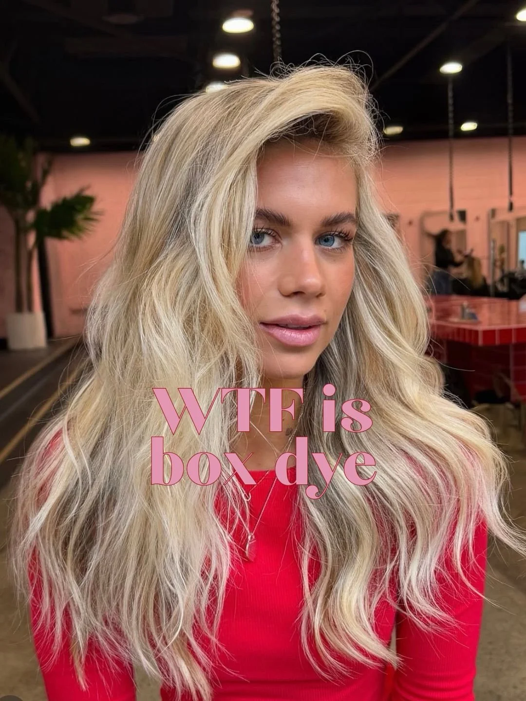 Wtf girlies&hellip; you know what to do&hellip; book your next appointment via the link in bio 💕

#newcastlehair #newcastlesalon #blondespecialist #redkenspecialist #redkensalon