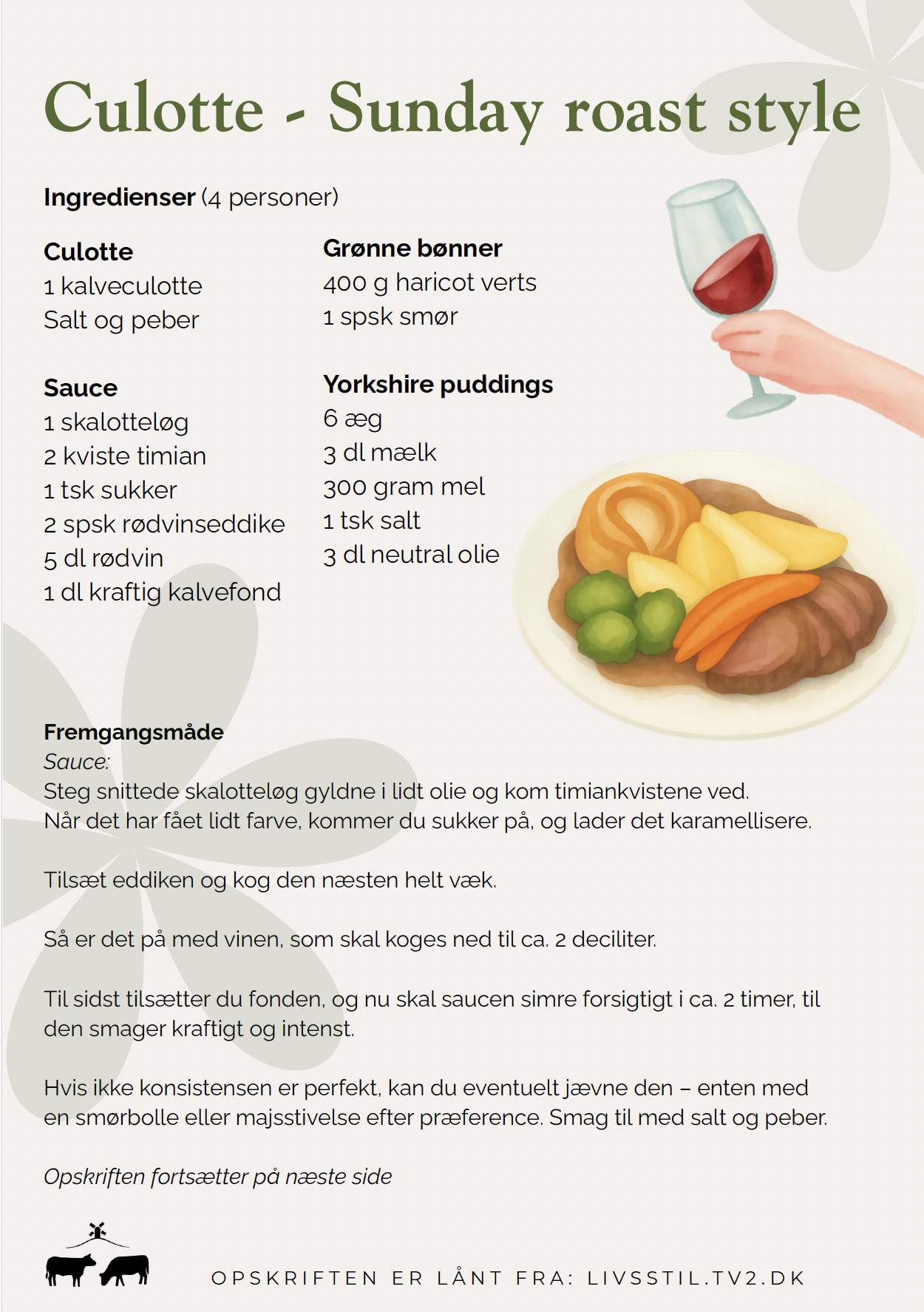 Culotte a la Illerup Møllegaaard