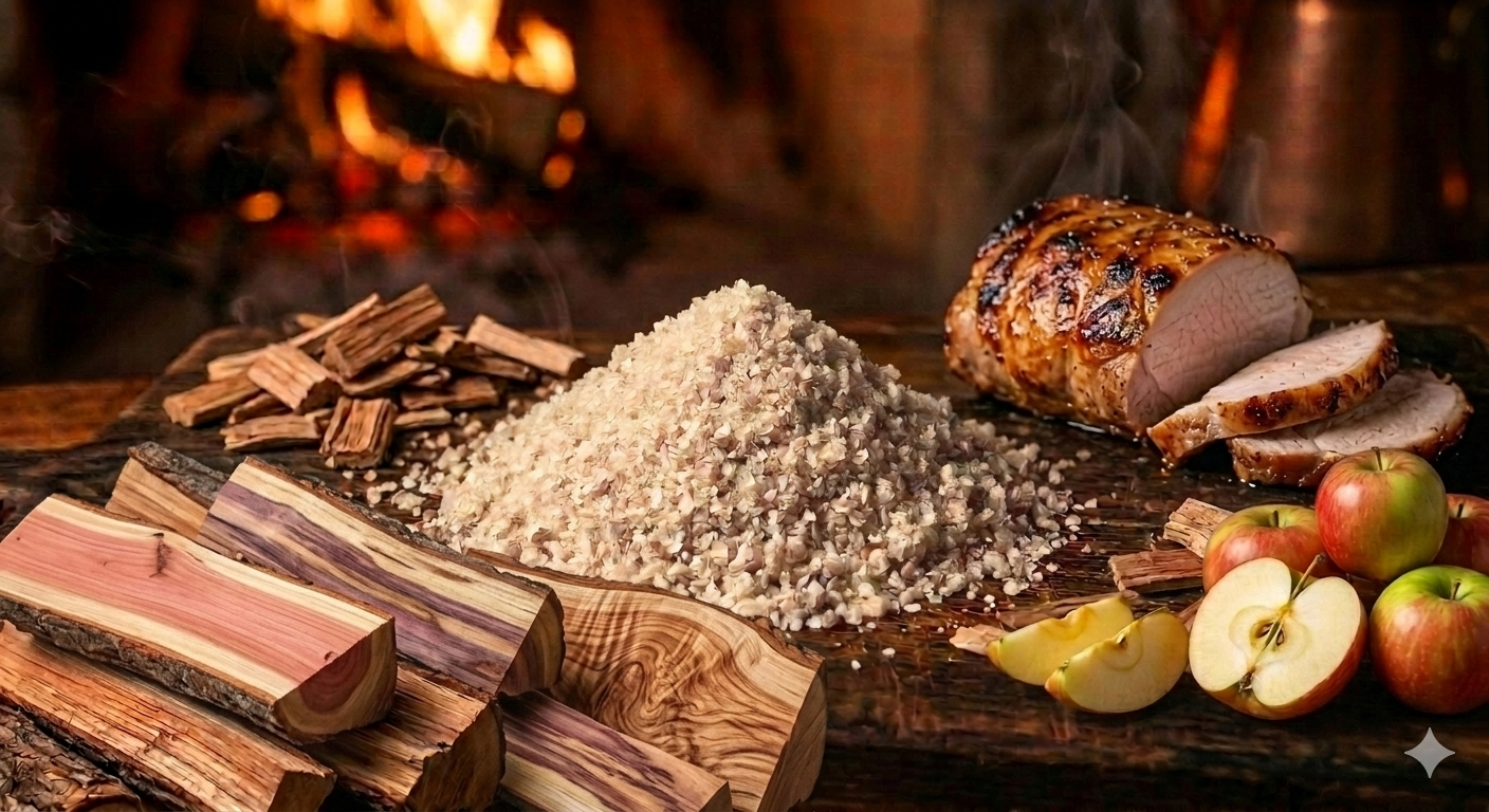 18 Hour Apple Wood Smoked Coarse Pink Himalayan Salt - 4oz