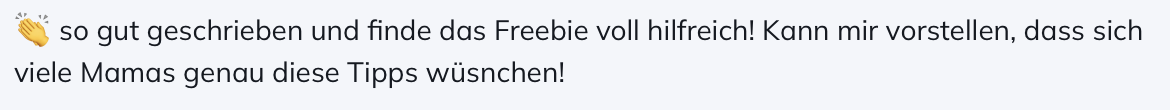 Feedback Elke Kieber für Workbook und Coaching oder Mentoring