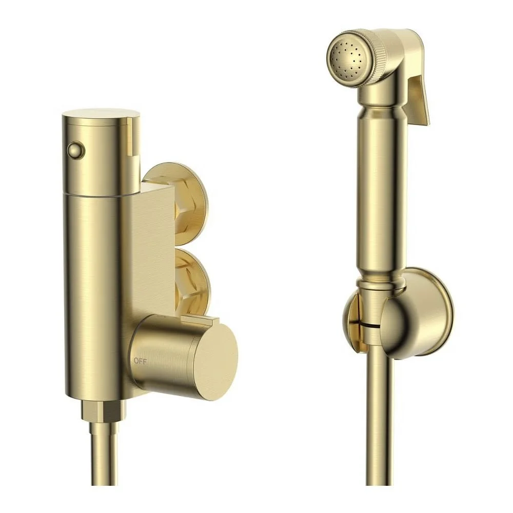 No new bathroom is complete without a stylish douche kit. Now available in brushed brass, matt black and chrome. We also now stock the fixing kit to make life easier when fitting.