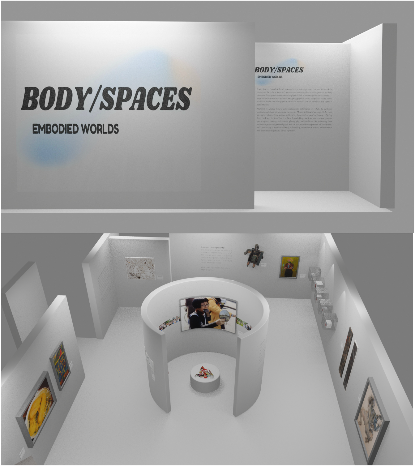 Digital Exhibitions - Bodies/Spaces