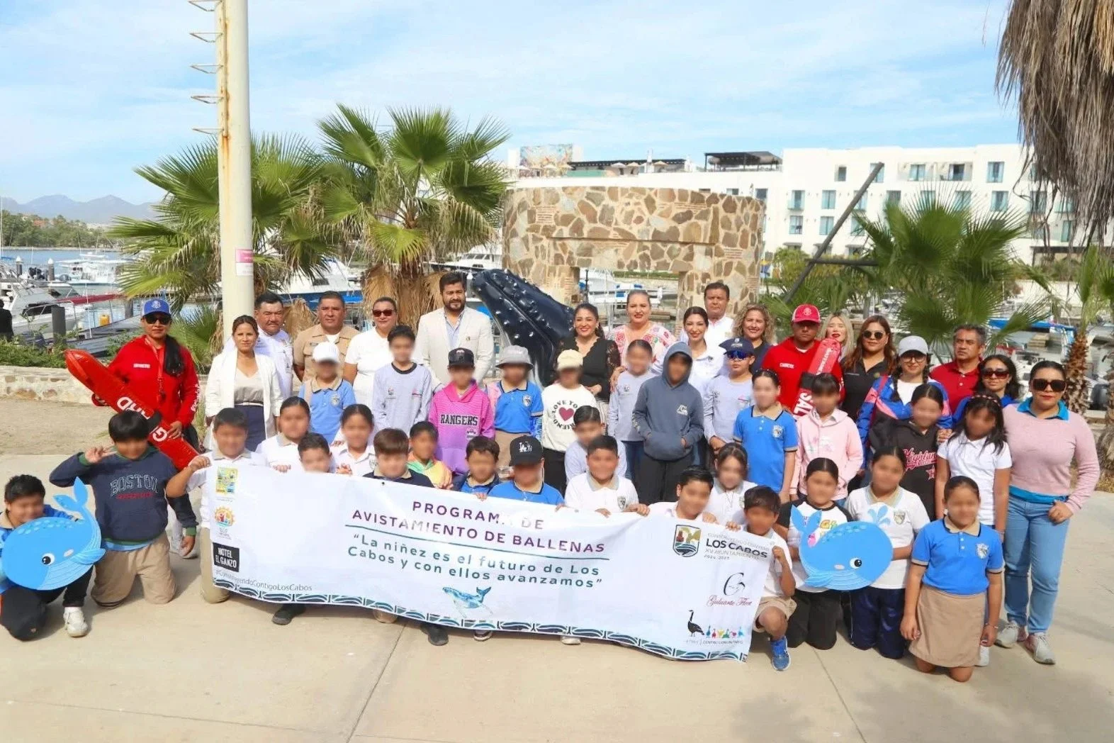 Más de 400 niñas y niños participarán en expediciones de avistamiento de ballenas