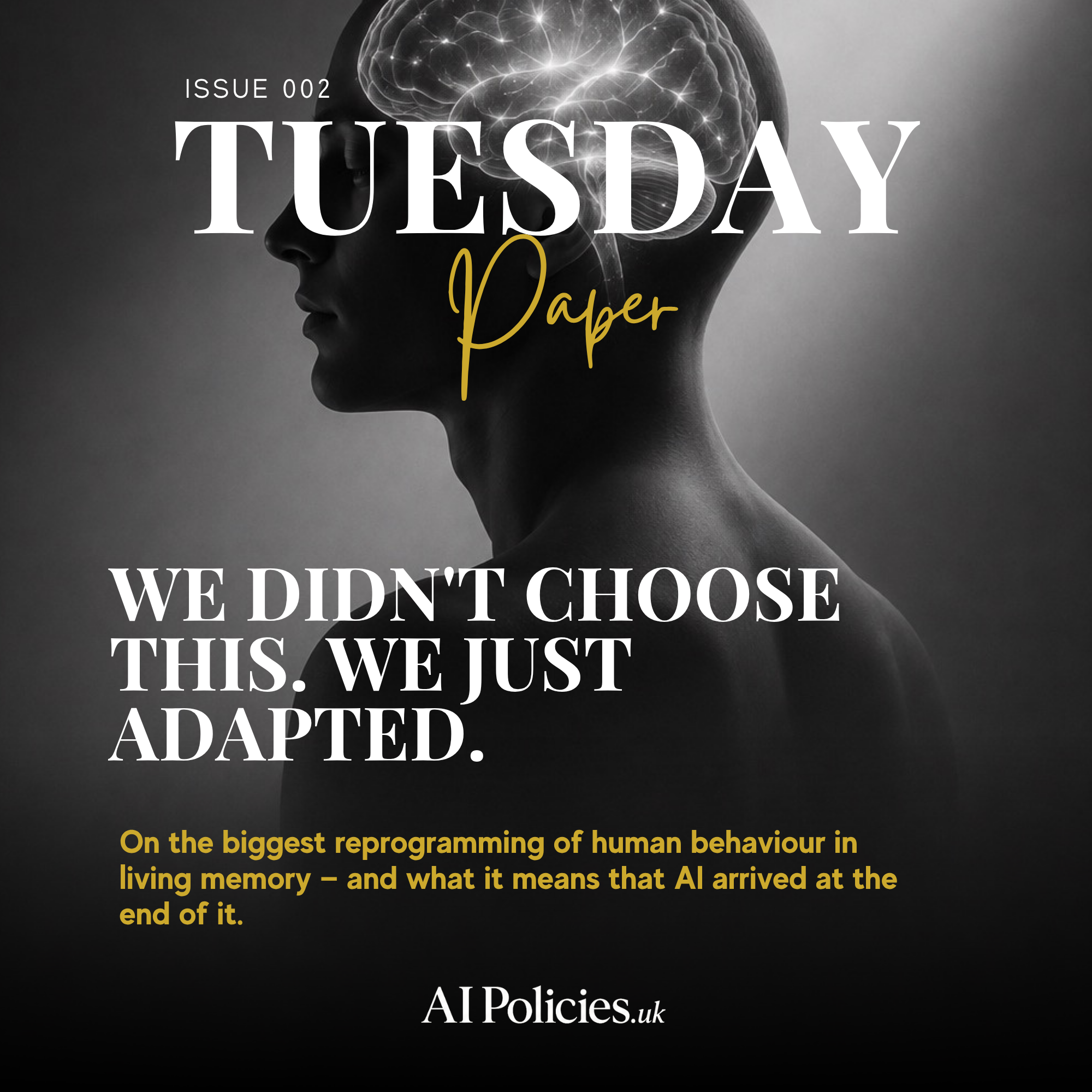 We Didn't Choose This. We Just Adapted. 