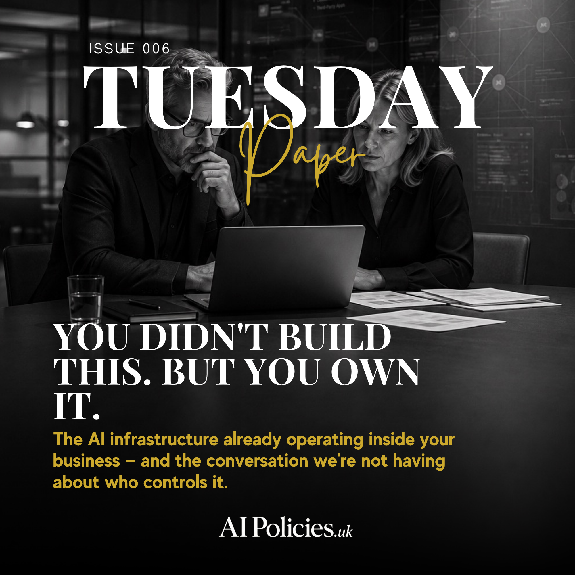 You Didn't Build This. But You Own It.