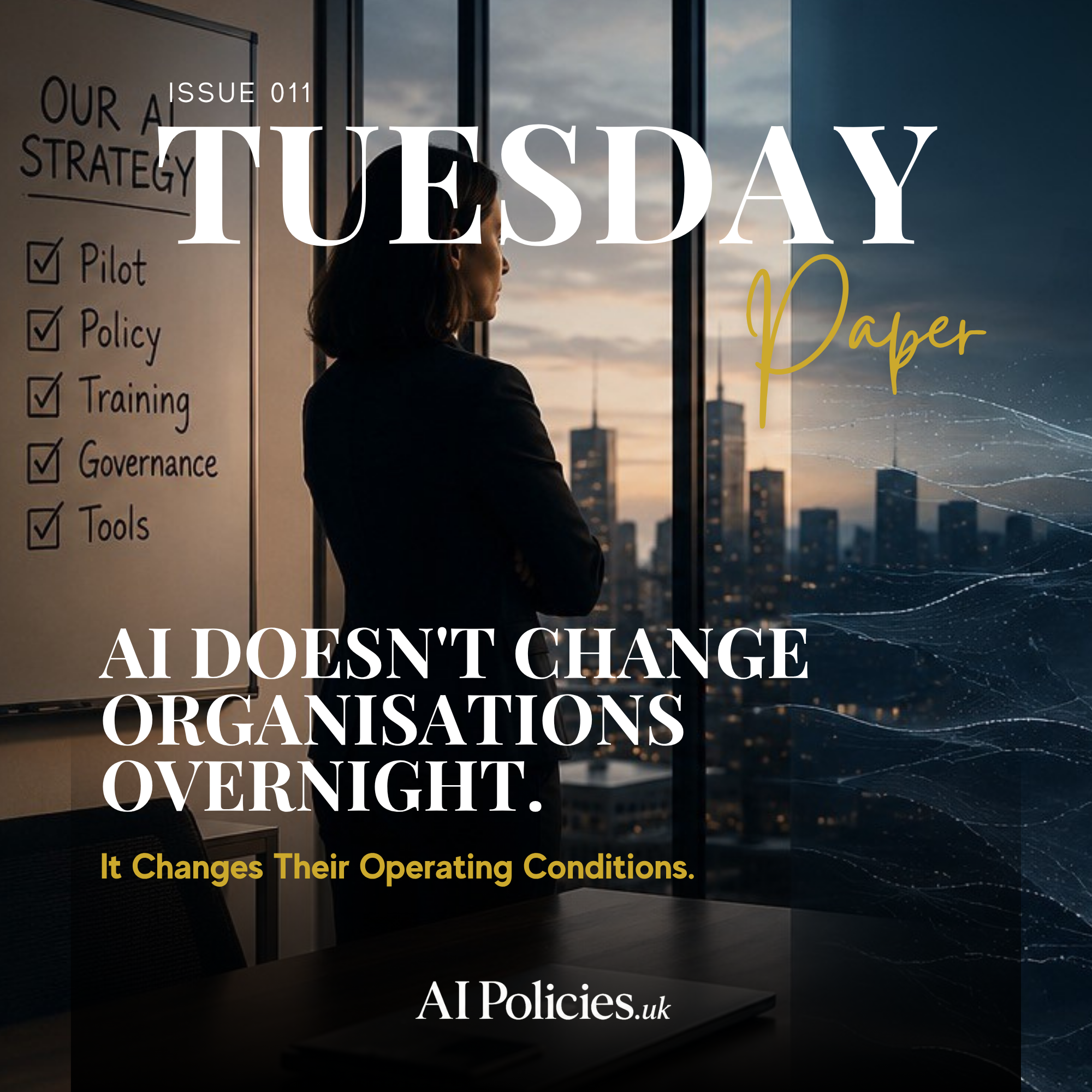 AI Doesn't Change Organisations Overnight. It Changes Their Operating Conditions.