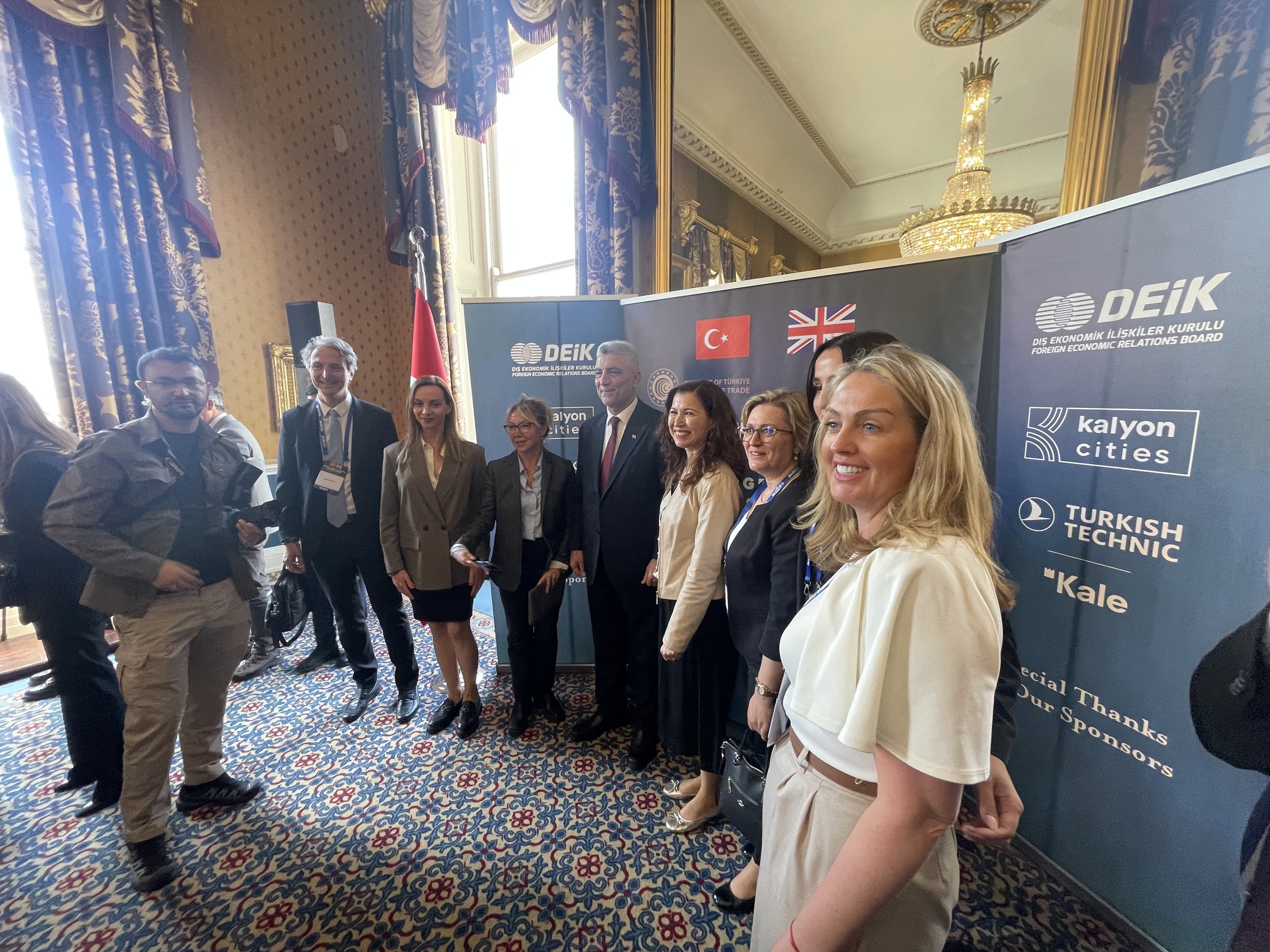 Louize Clark at the DEiK Turkey-UK Foreign Economic Relations Board event, London