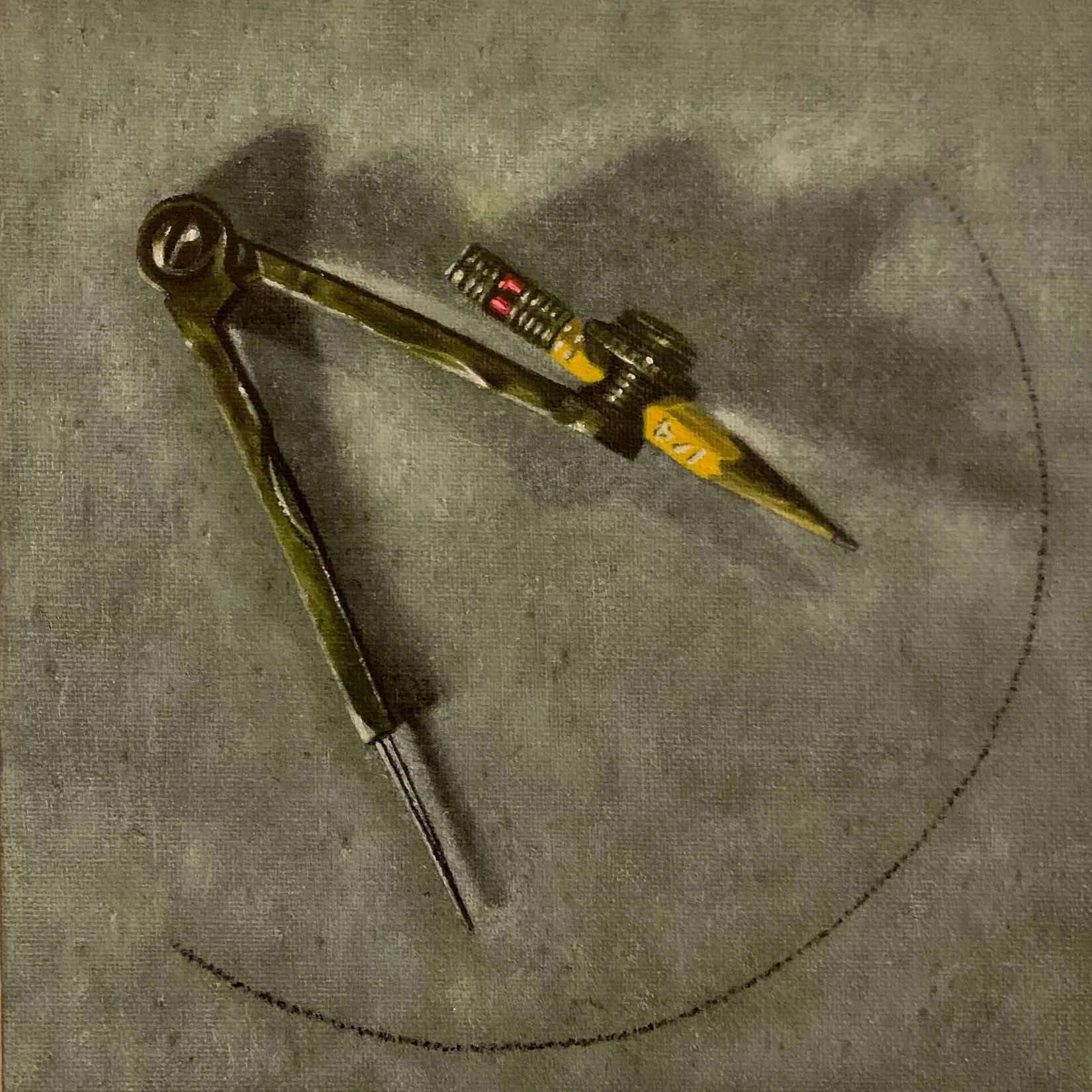 *Old Metal Compass  8” x 8”  $915 
