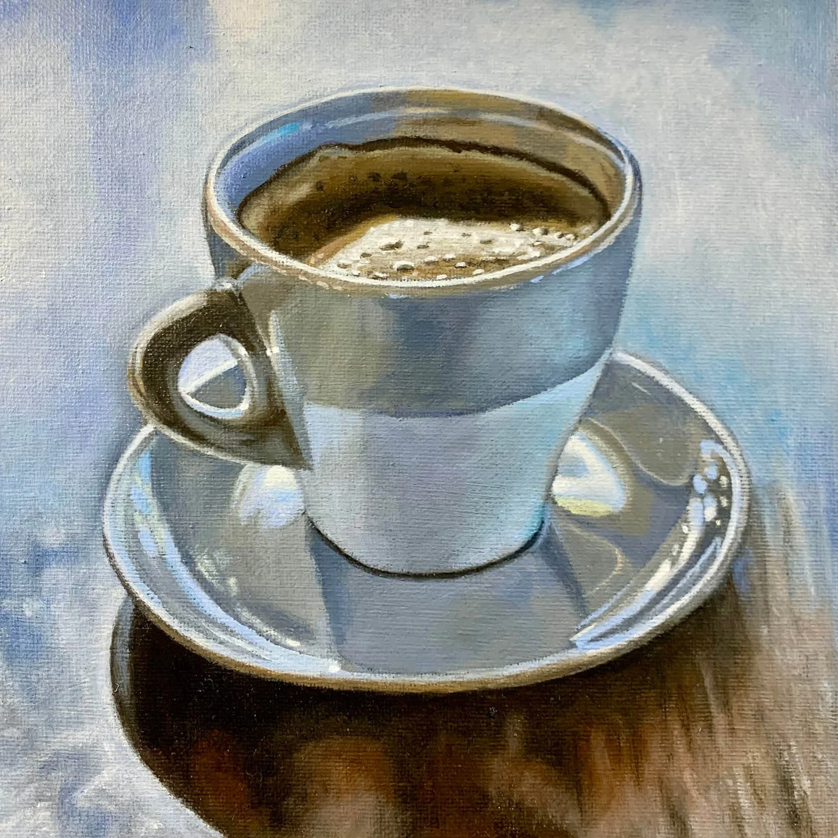 * Cafe  Creme Morning  8” x 8”  $915 