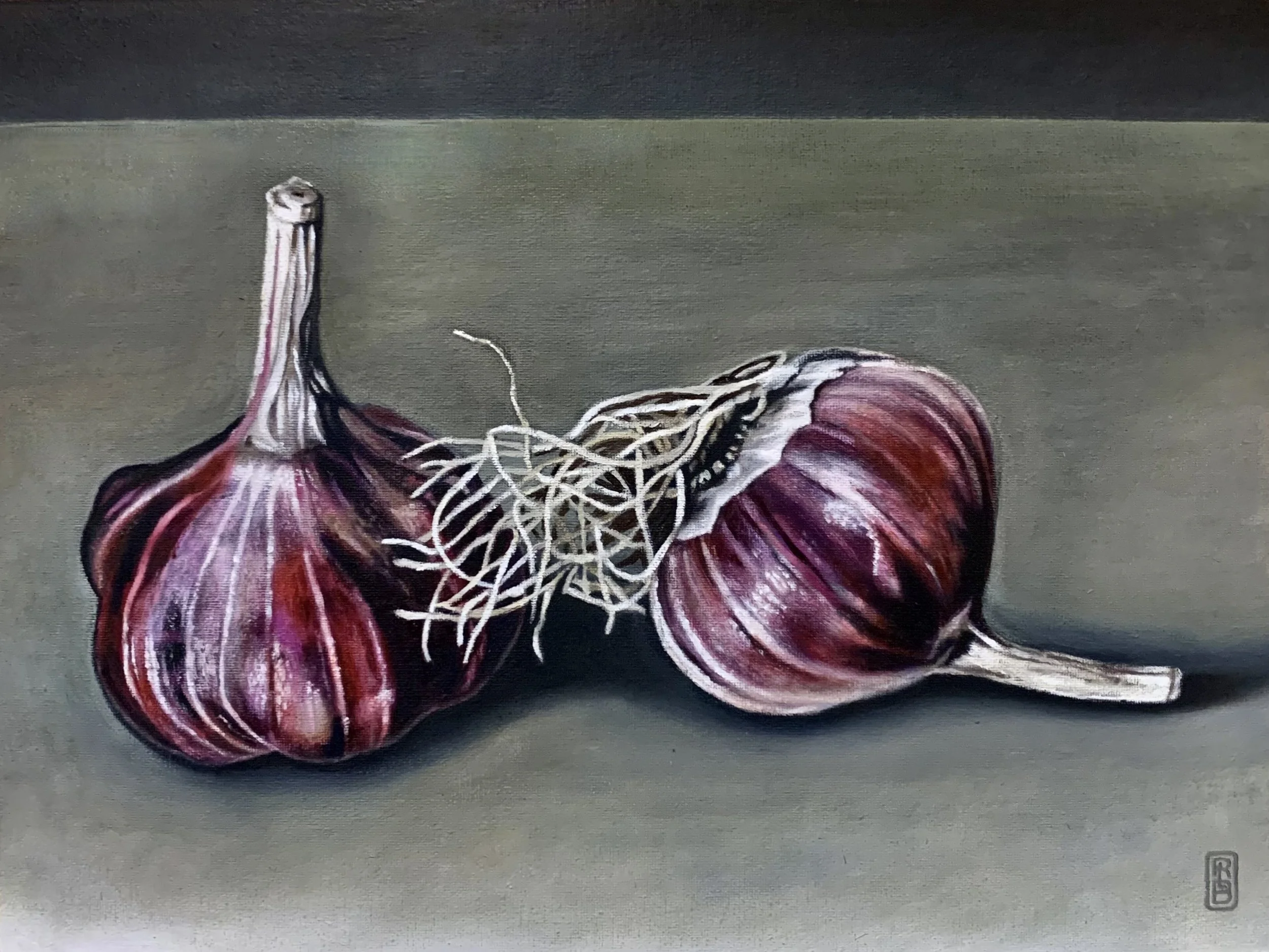 Garlic Bulbs  12” x 16”  $750