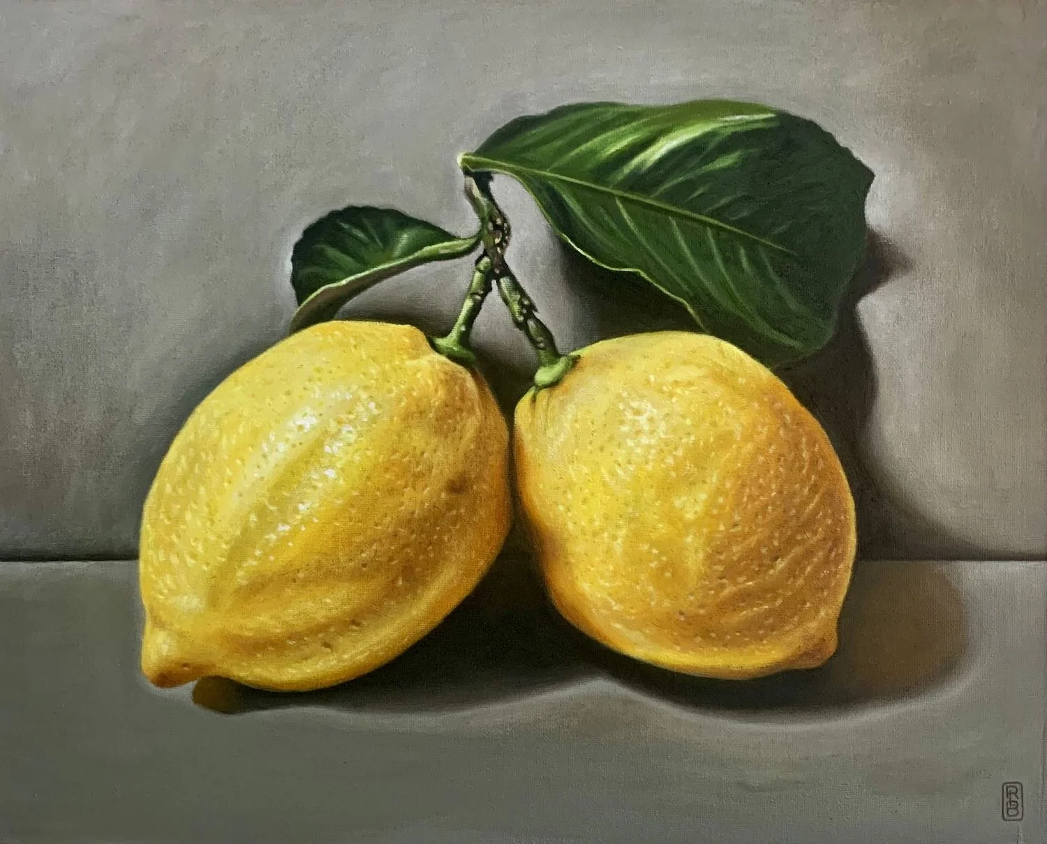 Deux Autres Citrons  16” X 20"  $1200