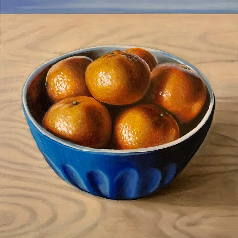A bowl full of happiness  9" X 9"  $650