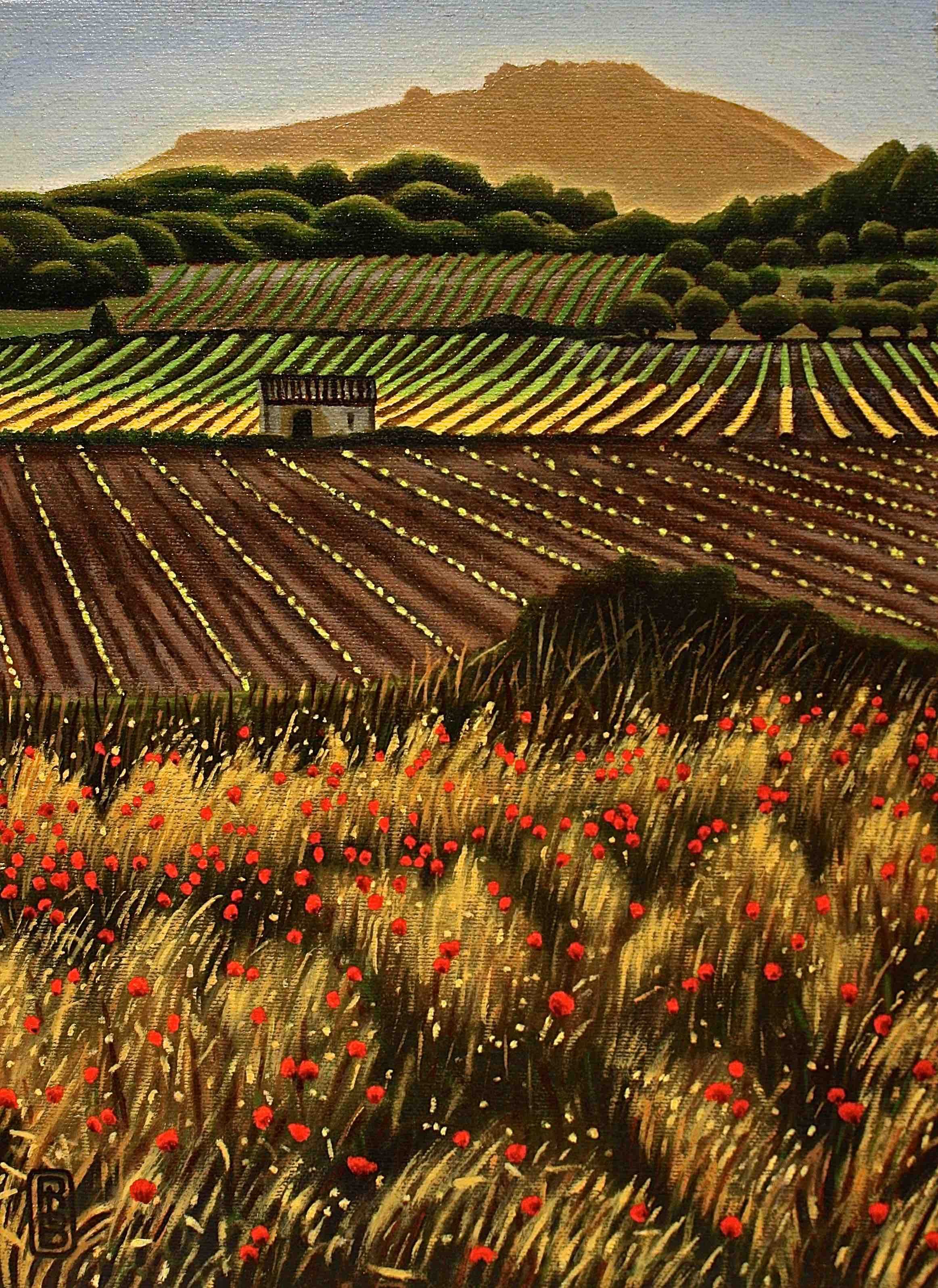 Spring  Poppies 11” x 8”  $550