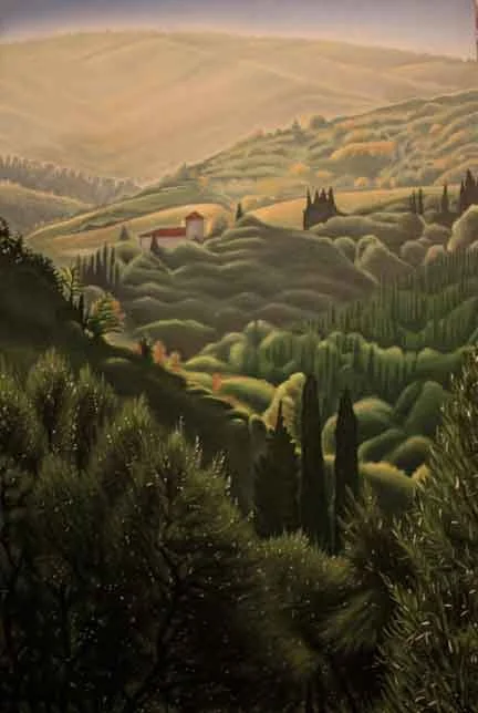 Tuscany Countryside  14" X 17"  $800