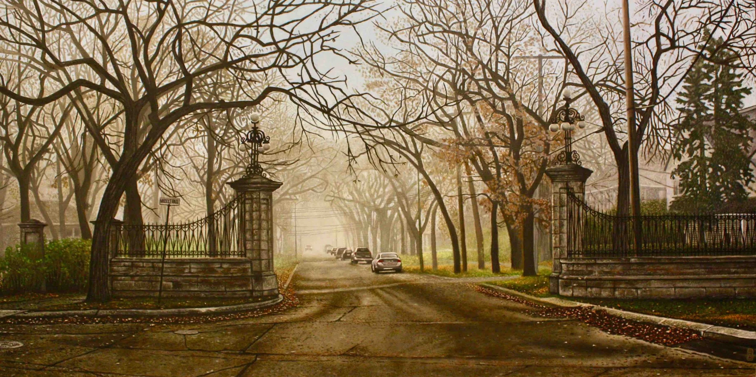 Middle Gate 24" x 48" $4500