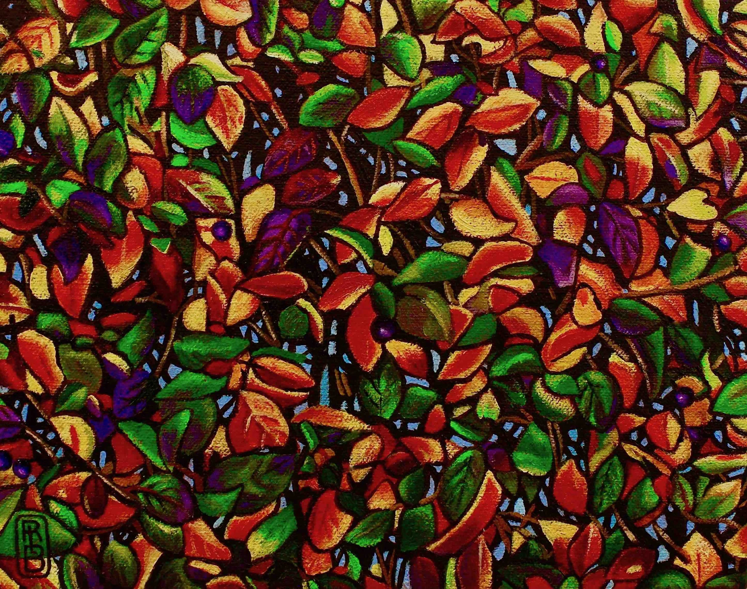 Fall Foliage  9” x 7”  $475