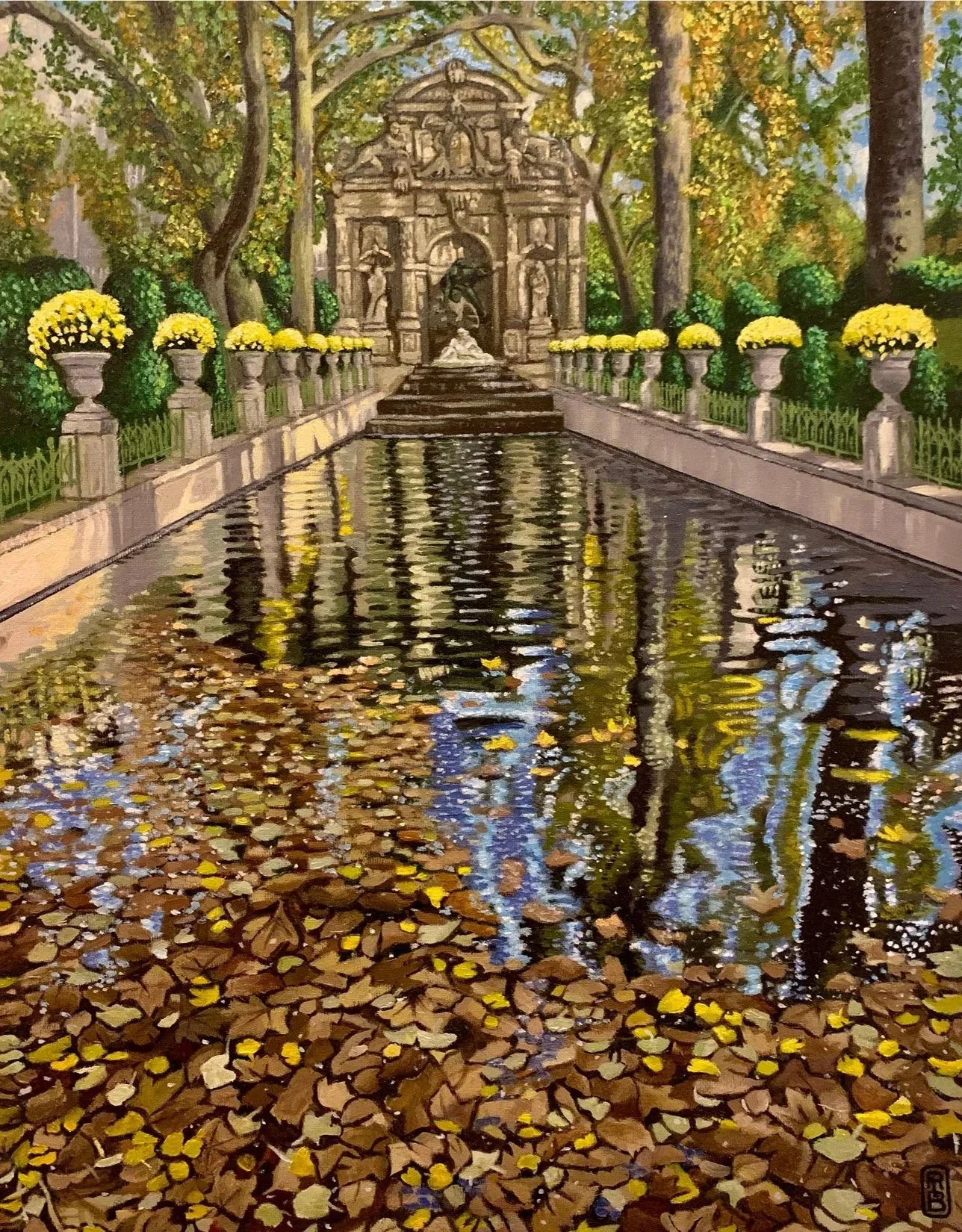 Médicis Fountain 14” x 18” $850
