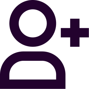 Generic user profile icon with a circle for the head and a semi-circular shape for the shoulders.