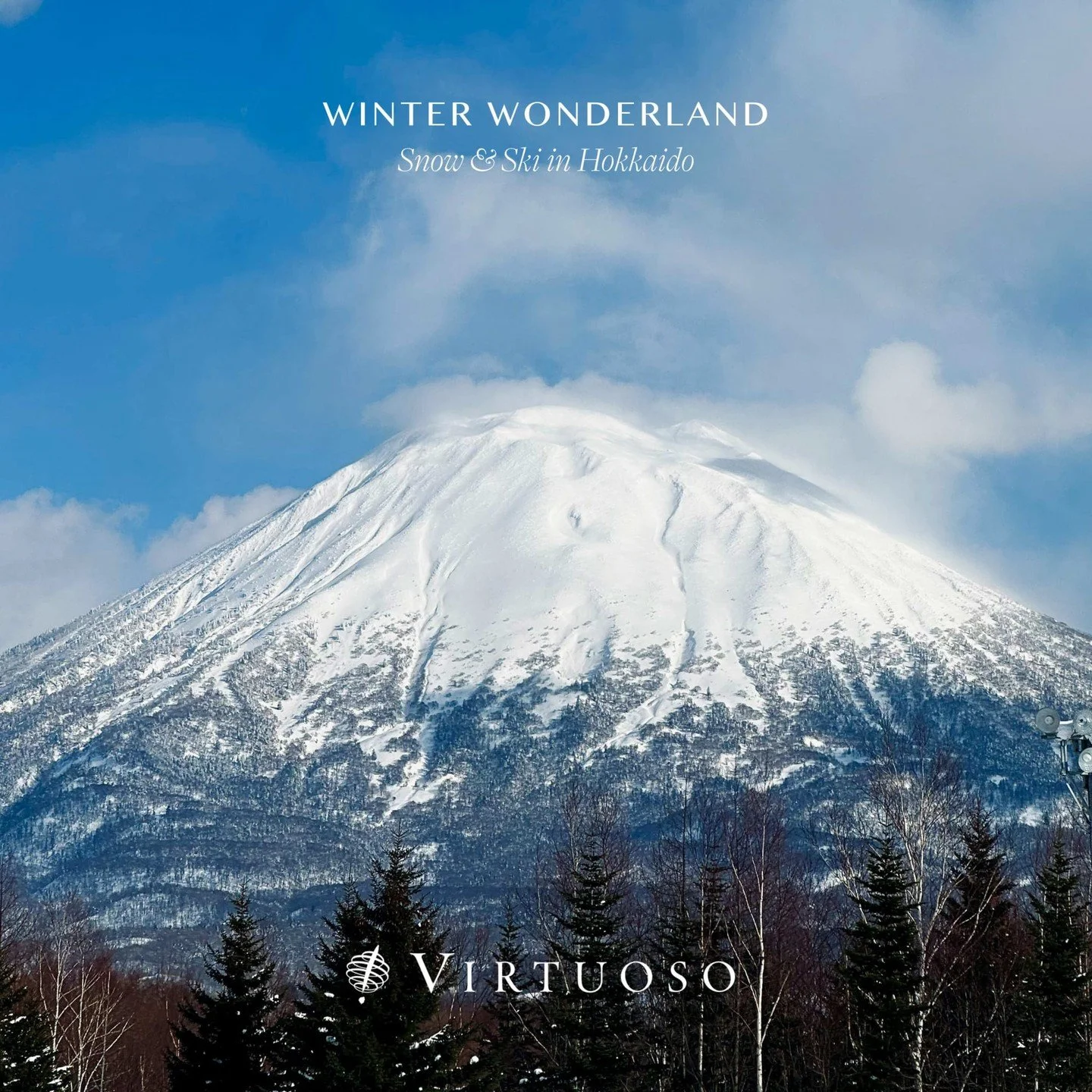 Discover Japan&rsquo;s northern charm in winter&rsquo;s embrace, from serene hot springs in Noboribetsu to world-class ski slopes in Niseko and the sparkling lights of Sapporo. 

#TianaCurated
#VirtuosoTravel