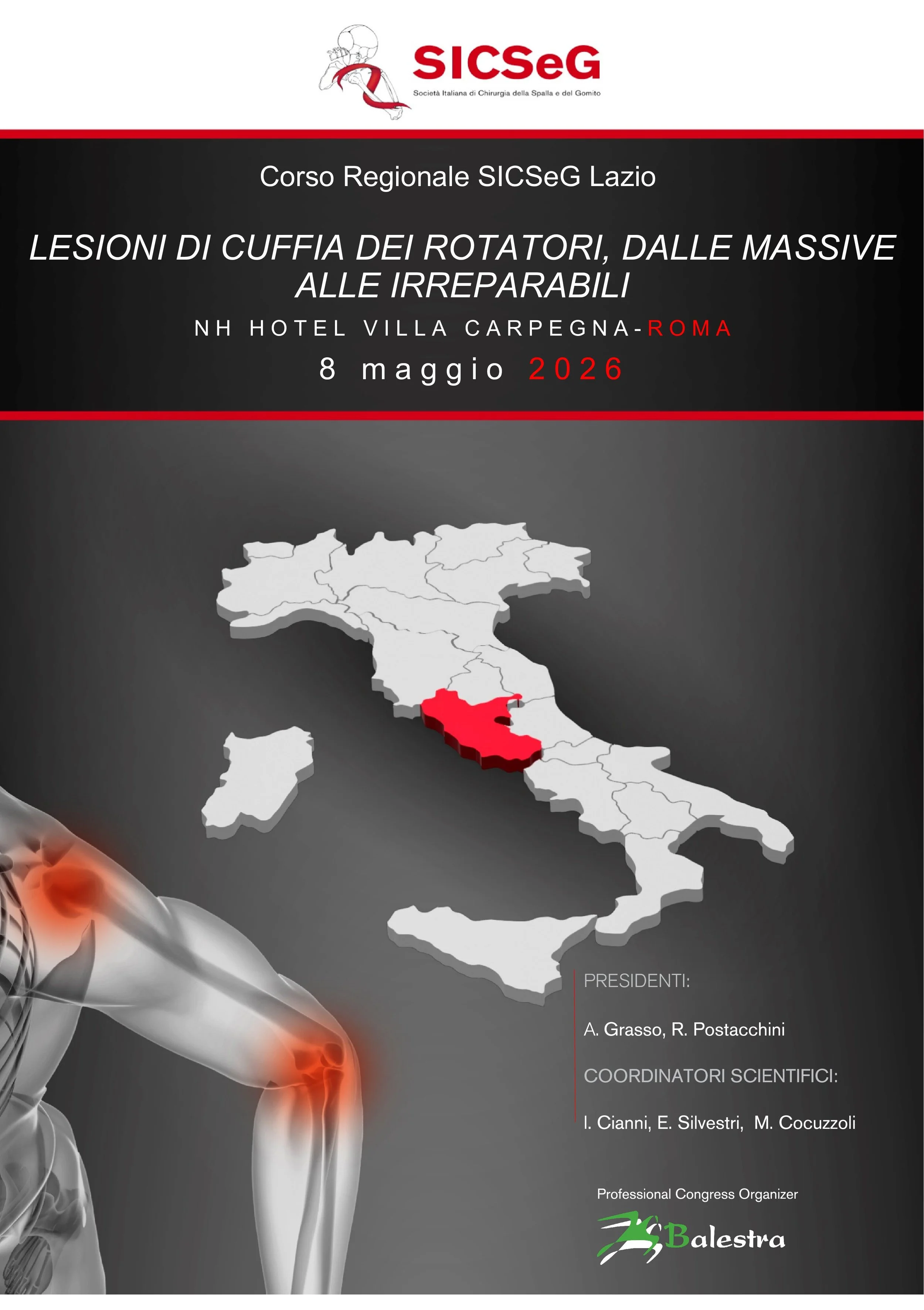 LESIONI DI CUFFIA DEI ROTATORI, DALLE MASSIVE ALLE IRREPARABILI